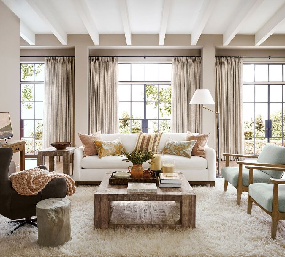 Palisades 56 cm Side Table, Sierra Pottery Barn Australia